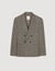 Double-breasted suit jacket