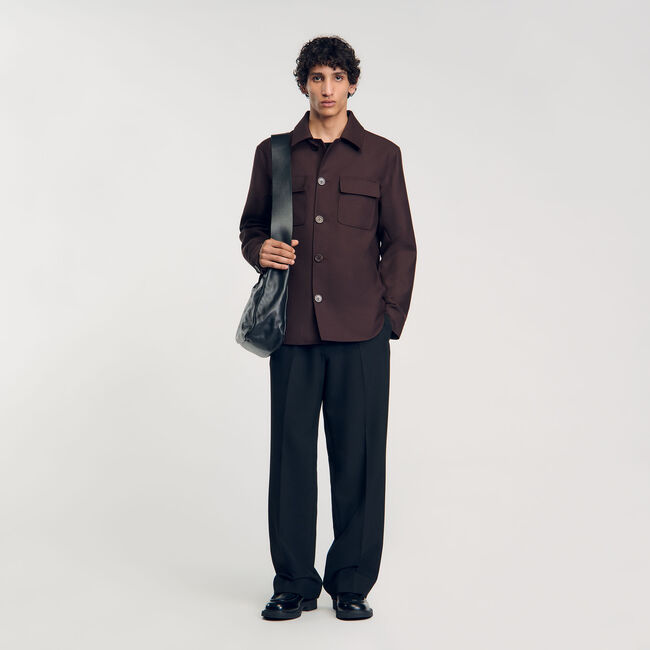 Buttoned overshirt