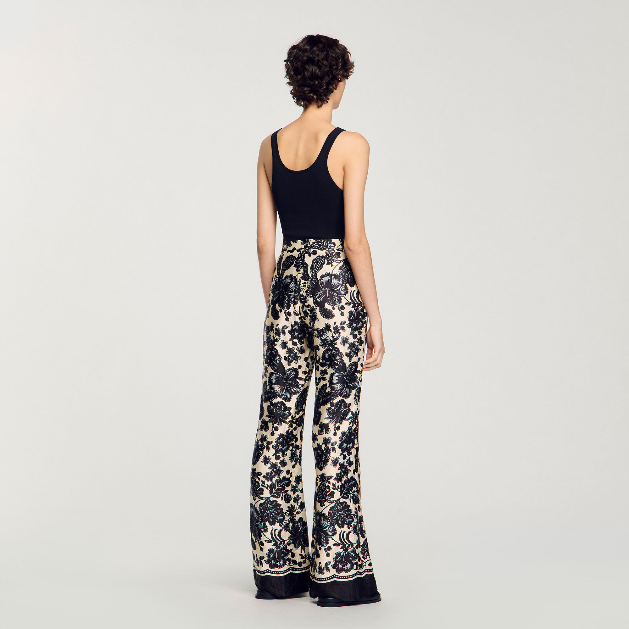 Floral trousers