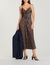 Long dress with narrow straps