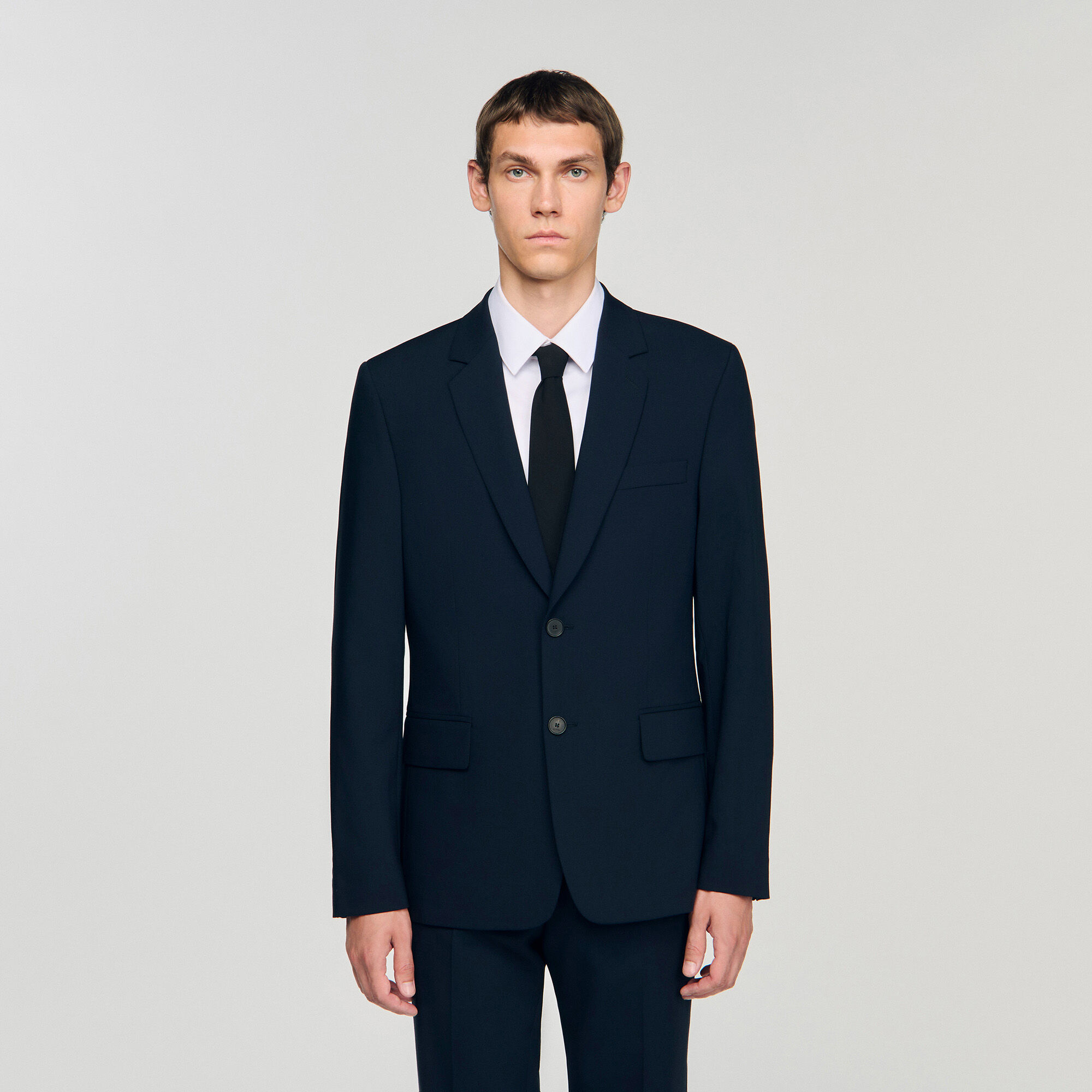 Wool suit jacket
