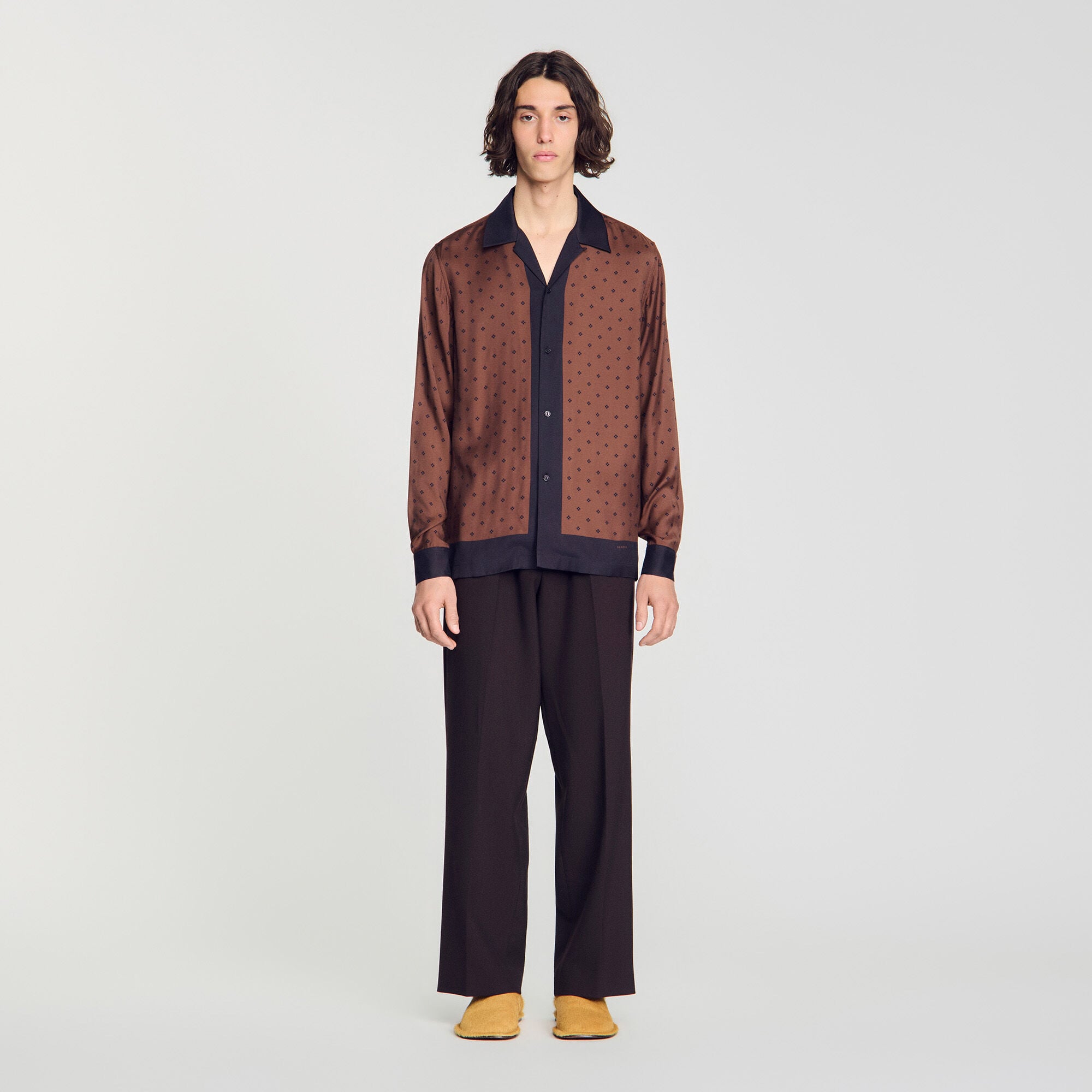 Square Cross motif shirt