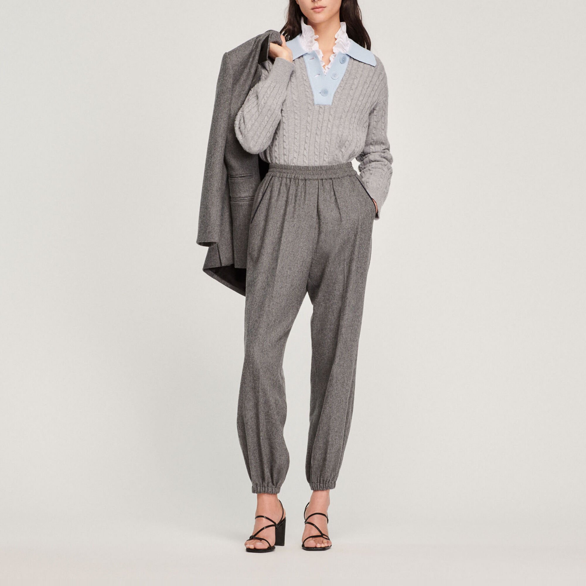 Elasticated trousers