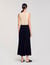 Long decorative knit skirt