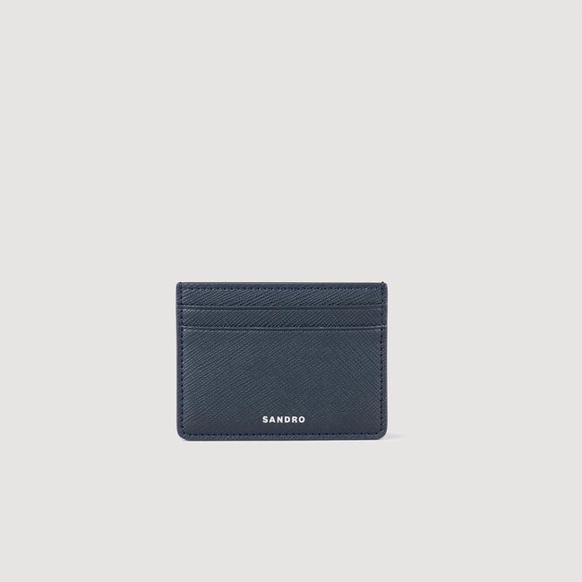 Reconstituted leather cardholder