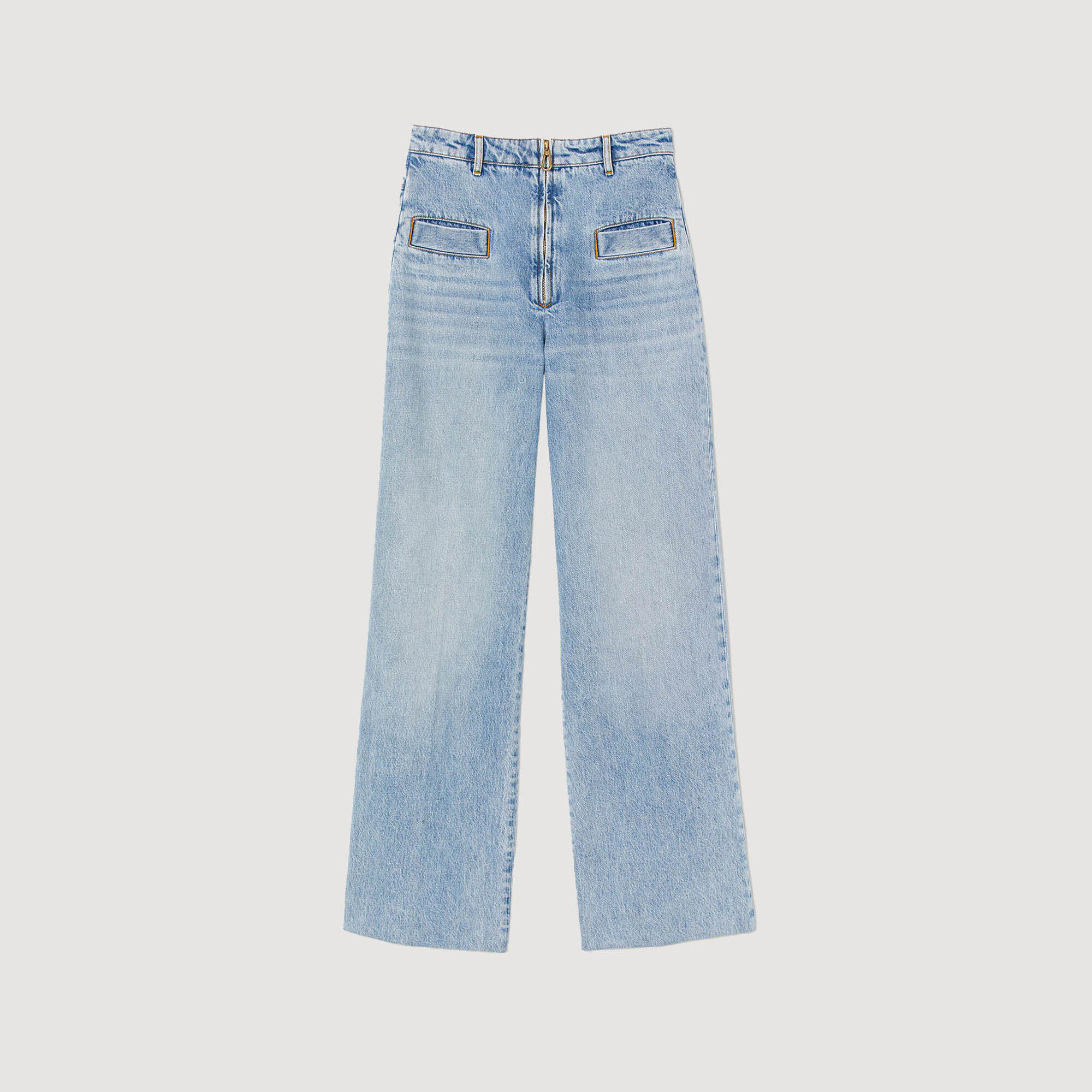 Wide-leg jeans