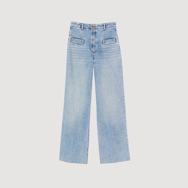 Wide-leg jeans