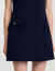 Short dress with buttons