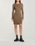 Ribbed knit dress