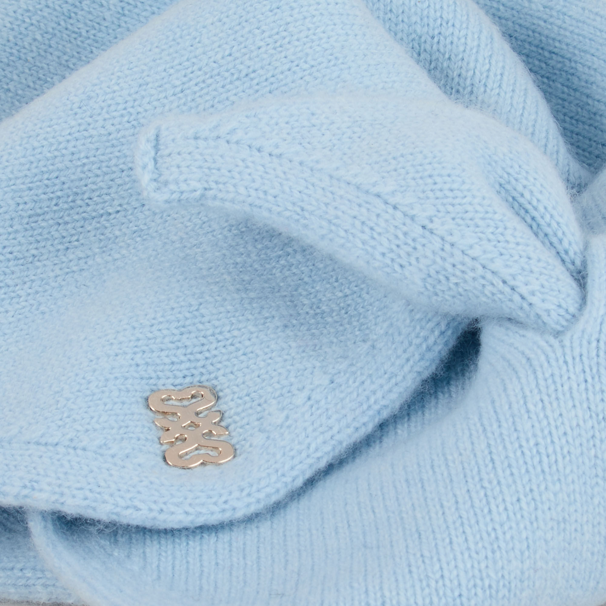 Wool and cashmere scarf