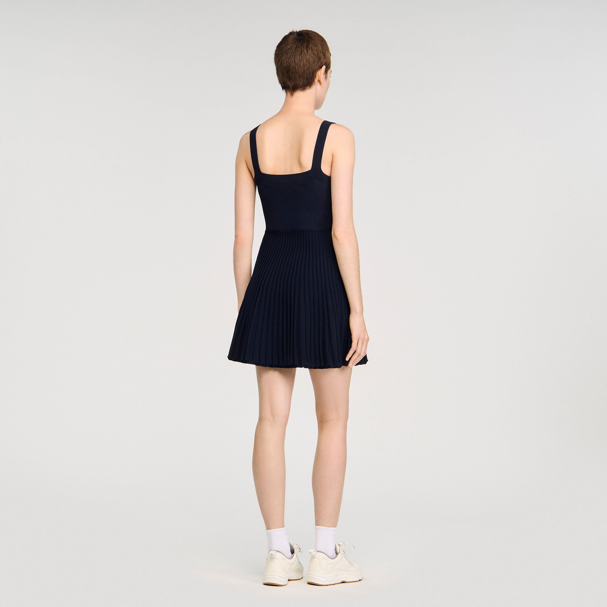 Short knit dress