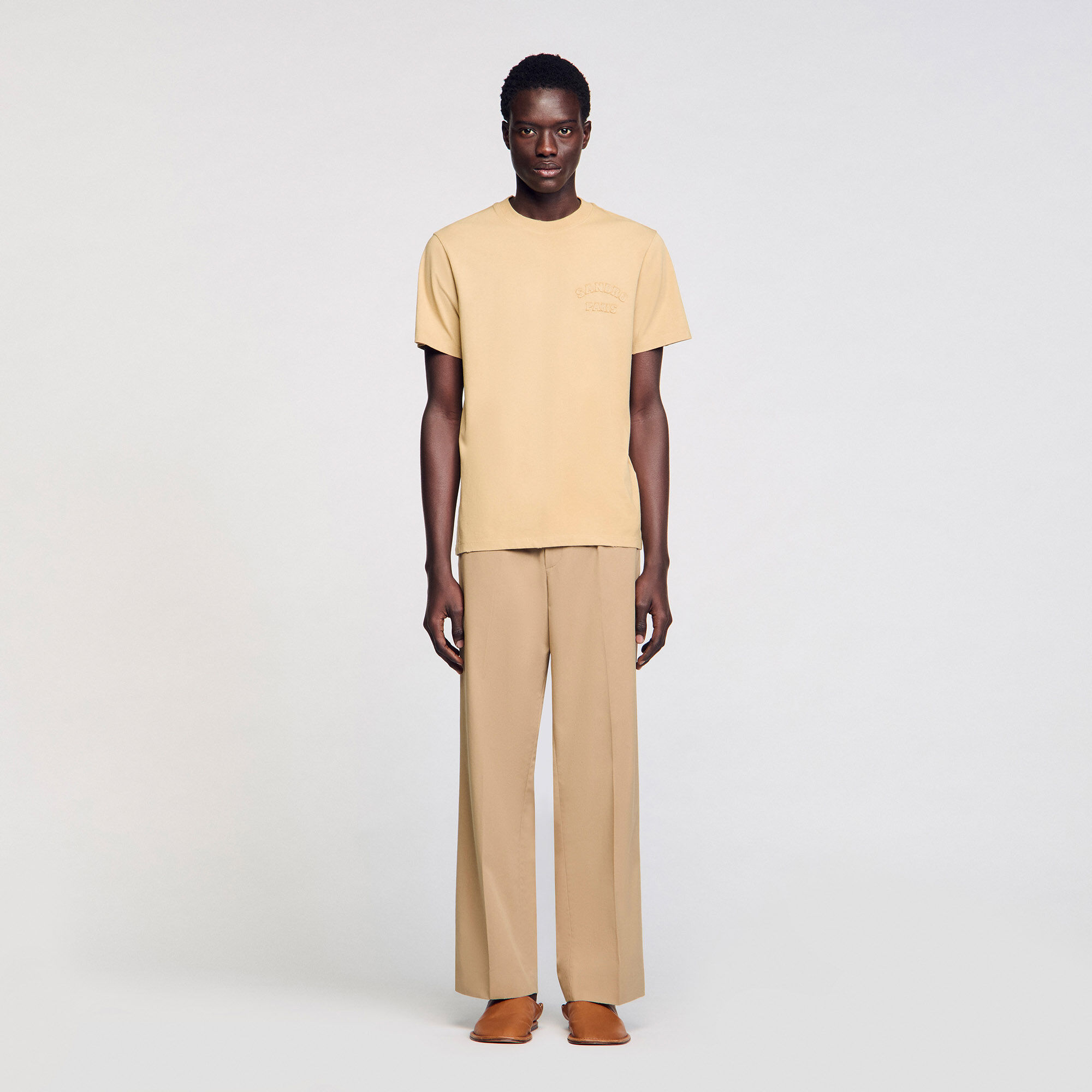Worn-effect T-shirt