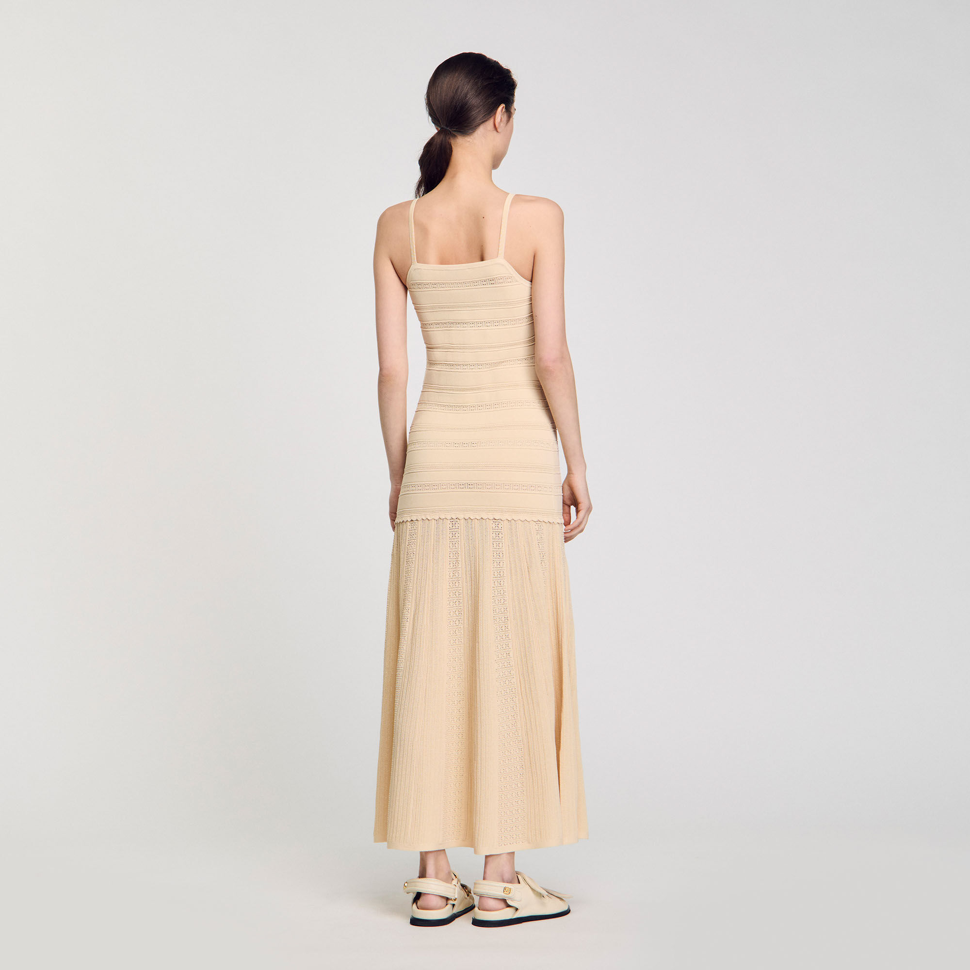 Knit maxi dress