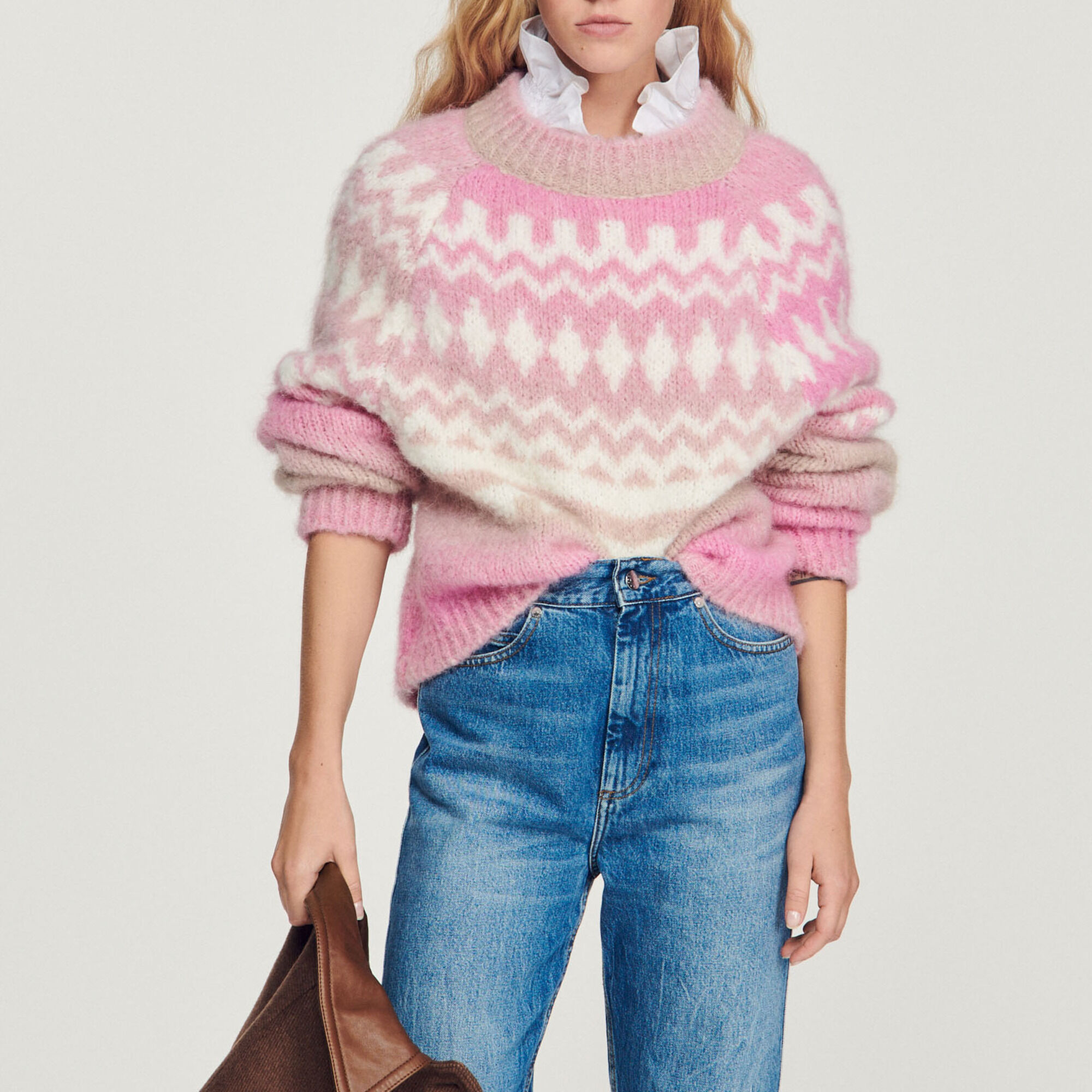 Chunky knit sweater