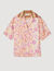 Flowing shirt with Peace & Love print