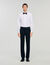 Satin detail trousers