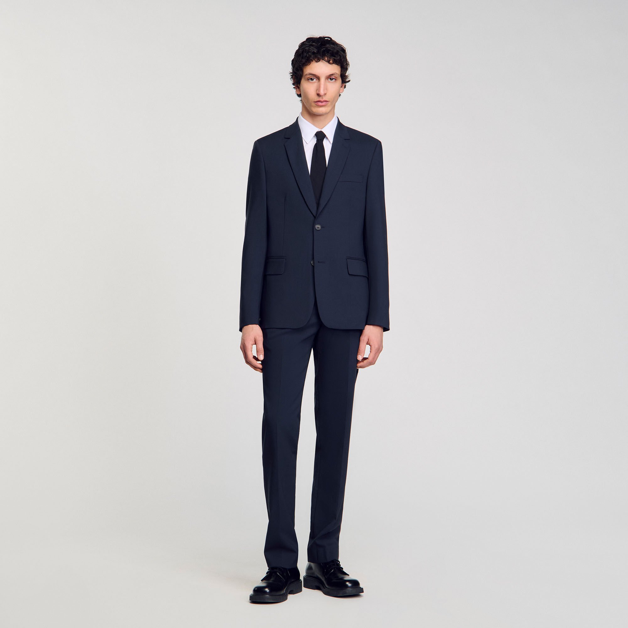 Wool suit jacket