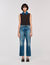 Knit and denim jumper