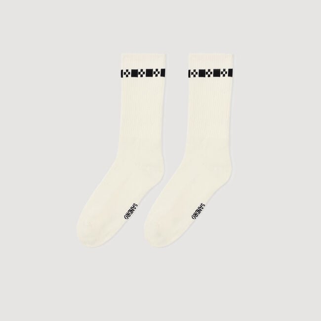 Embroidered socks