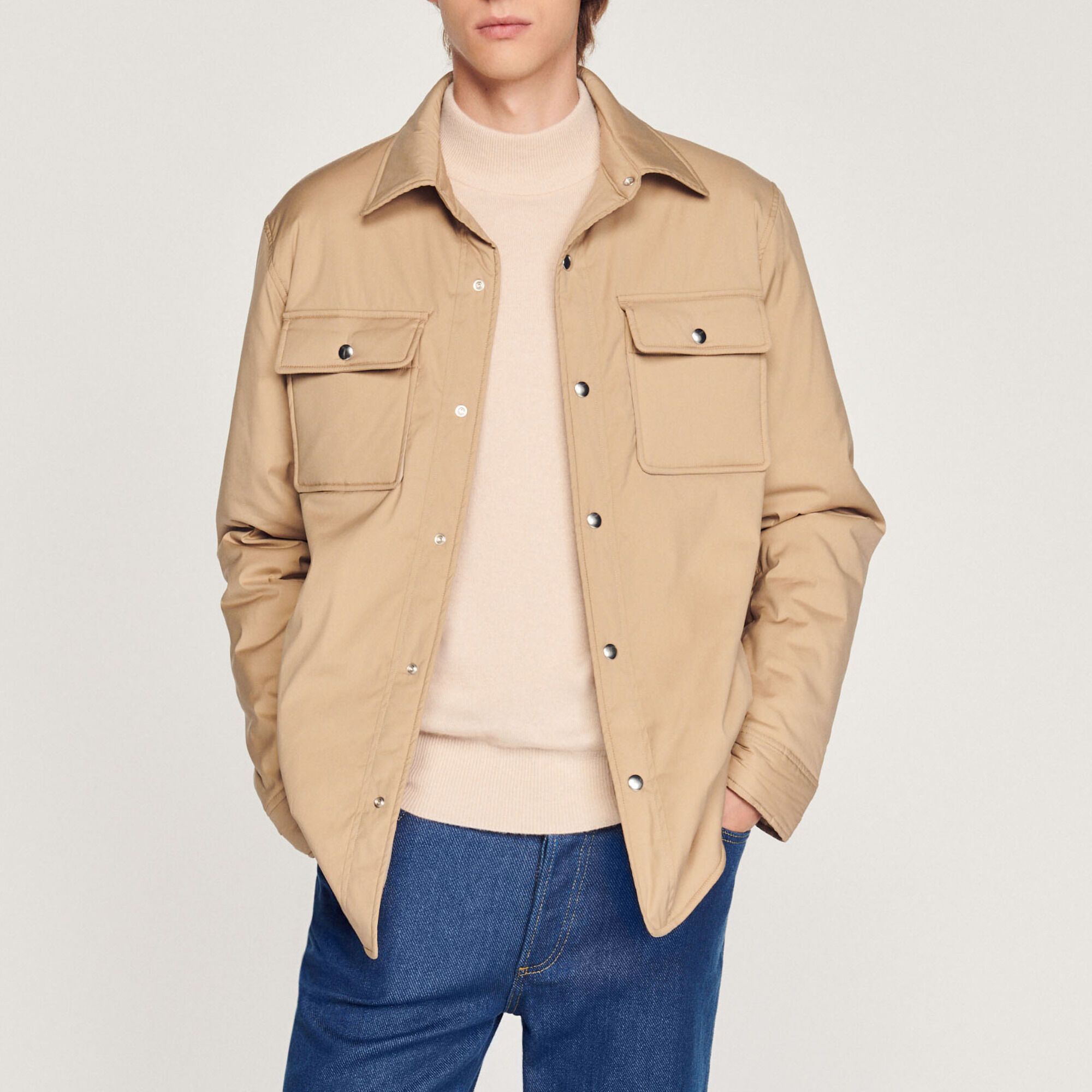 Technical fabric jacket