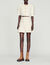 Short tweed skirt