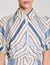 Spiral-motif silk midi dress