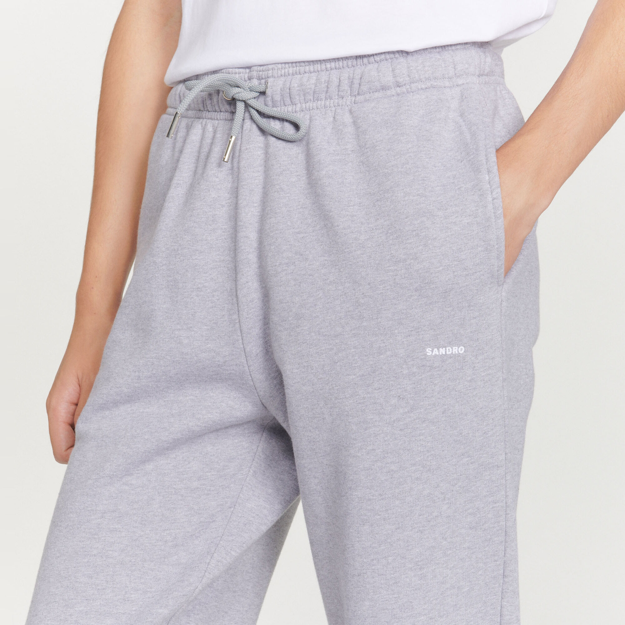 Joggers with Sandro embroidery