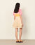 Short skirt with ruffles
