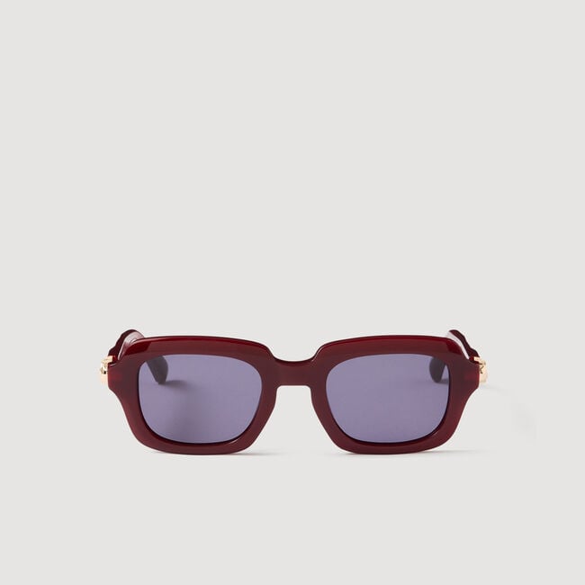 Logo detail sunglasses