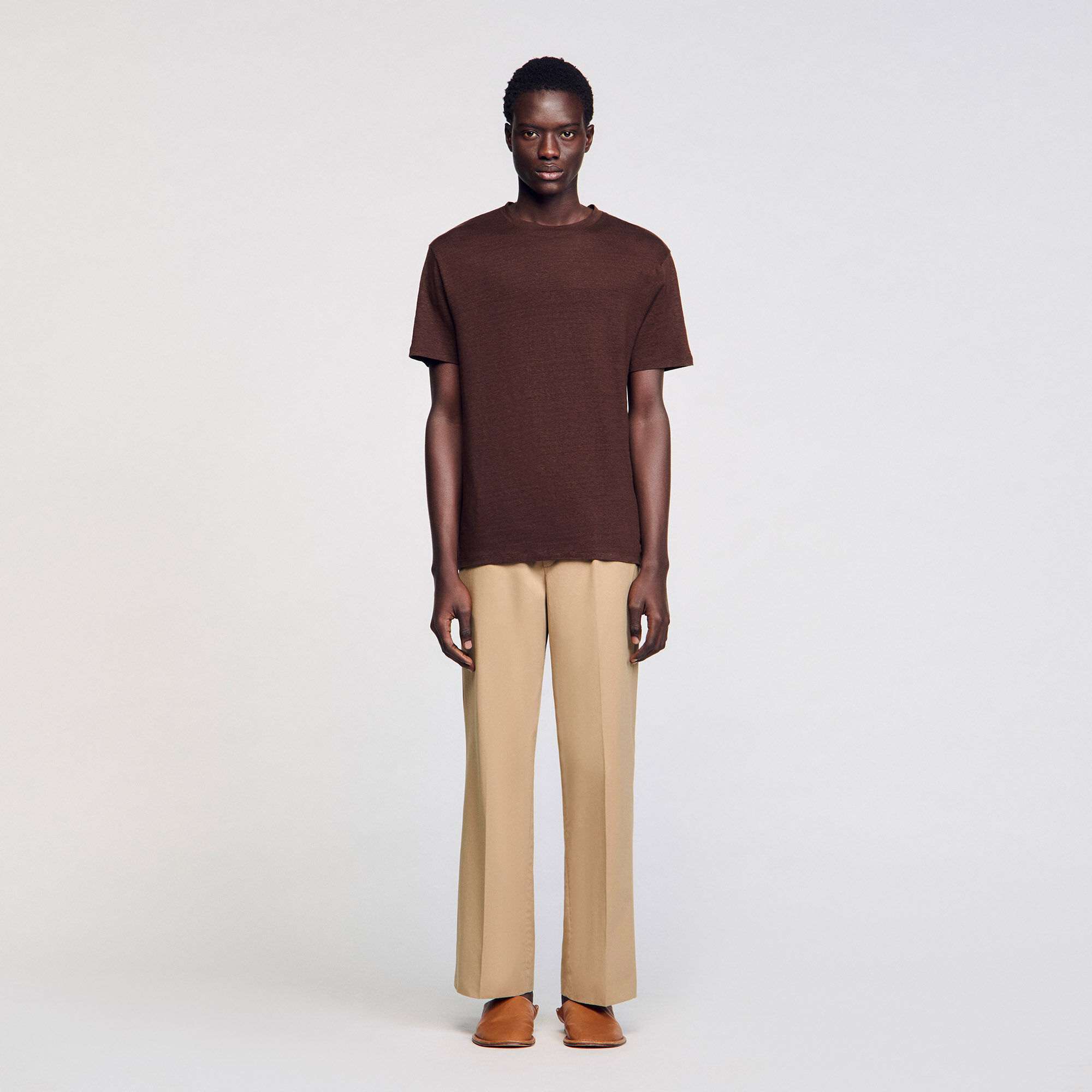 Certified linen T-shirt