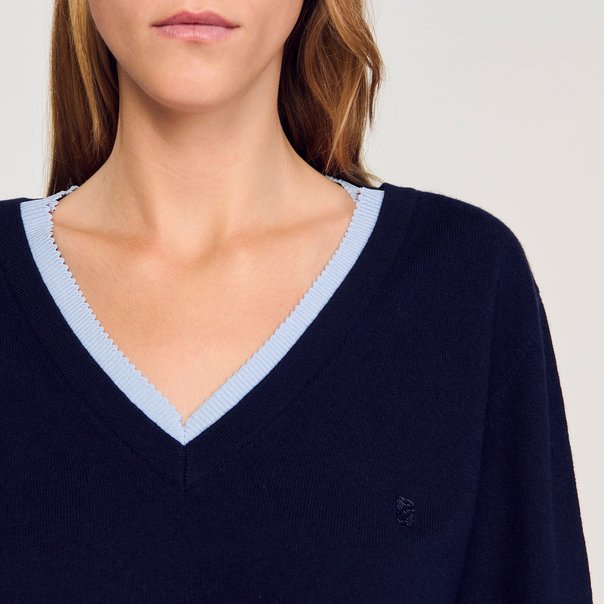 Wool and cashmere jumper