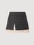 Short skirt with lace panel
