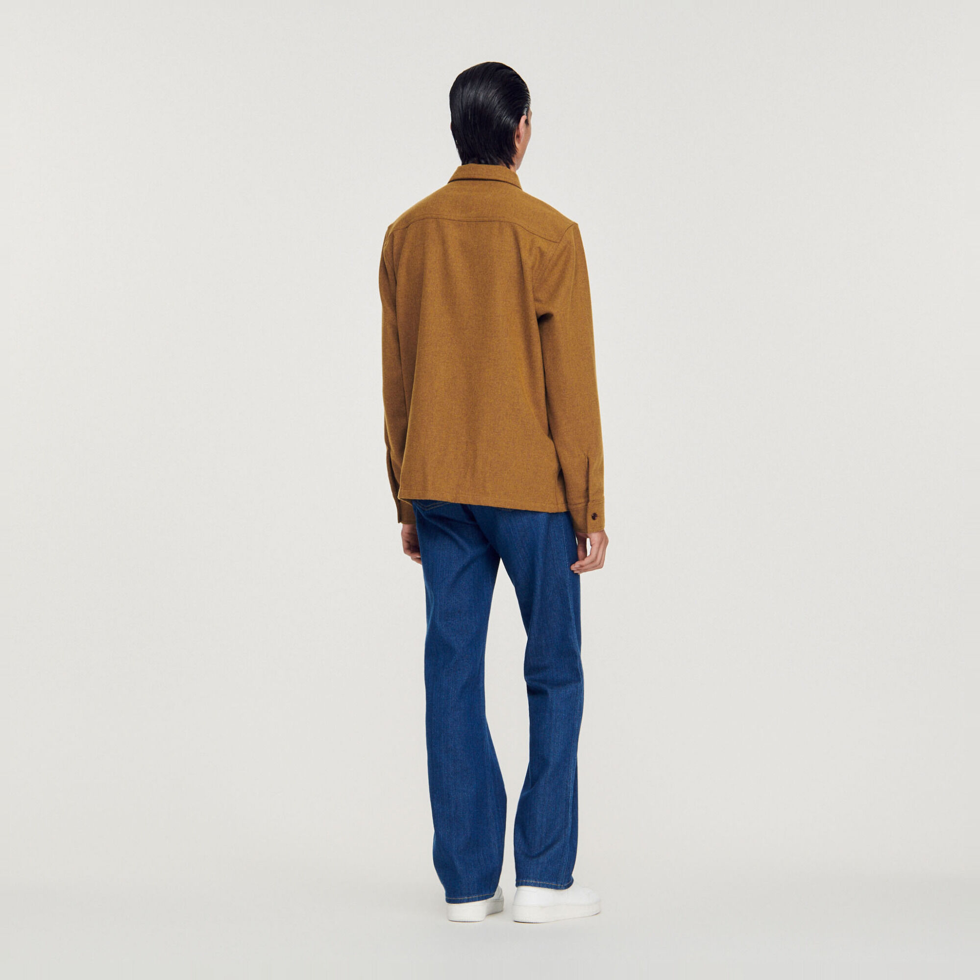 Wool overshirt