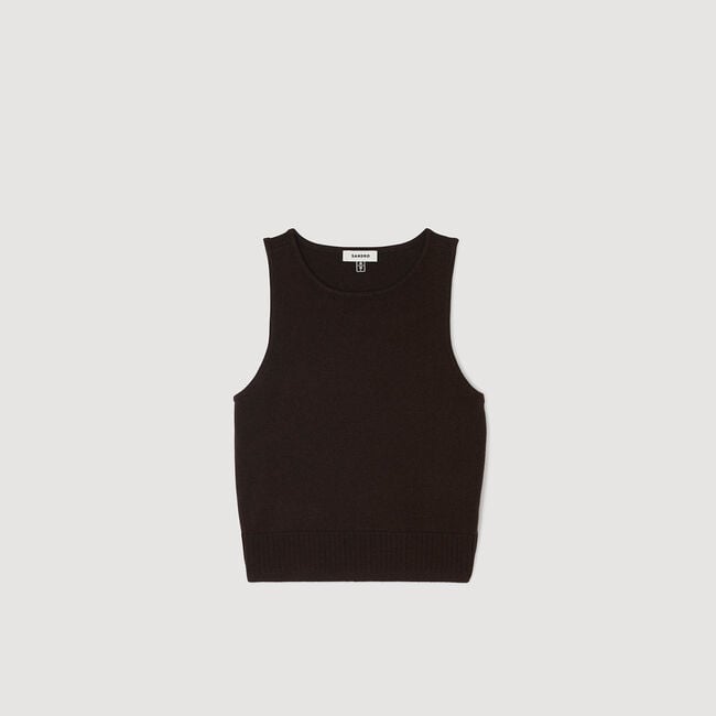 Sleeveless jumper