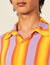 Striped flowing shirt