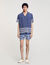 Floral print swim trunks