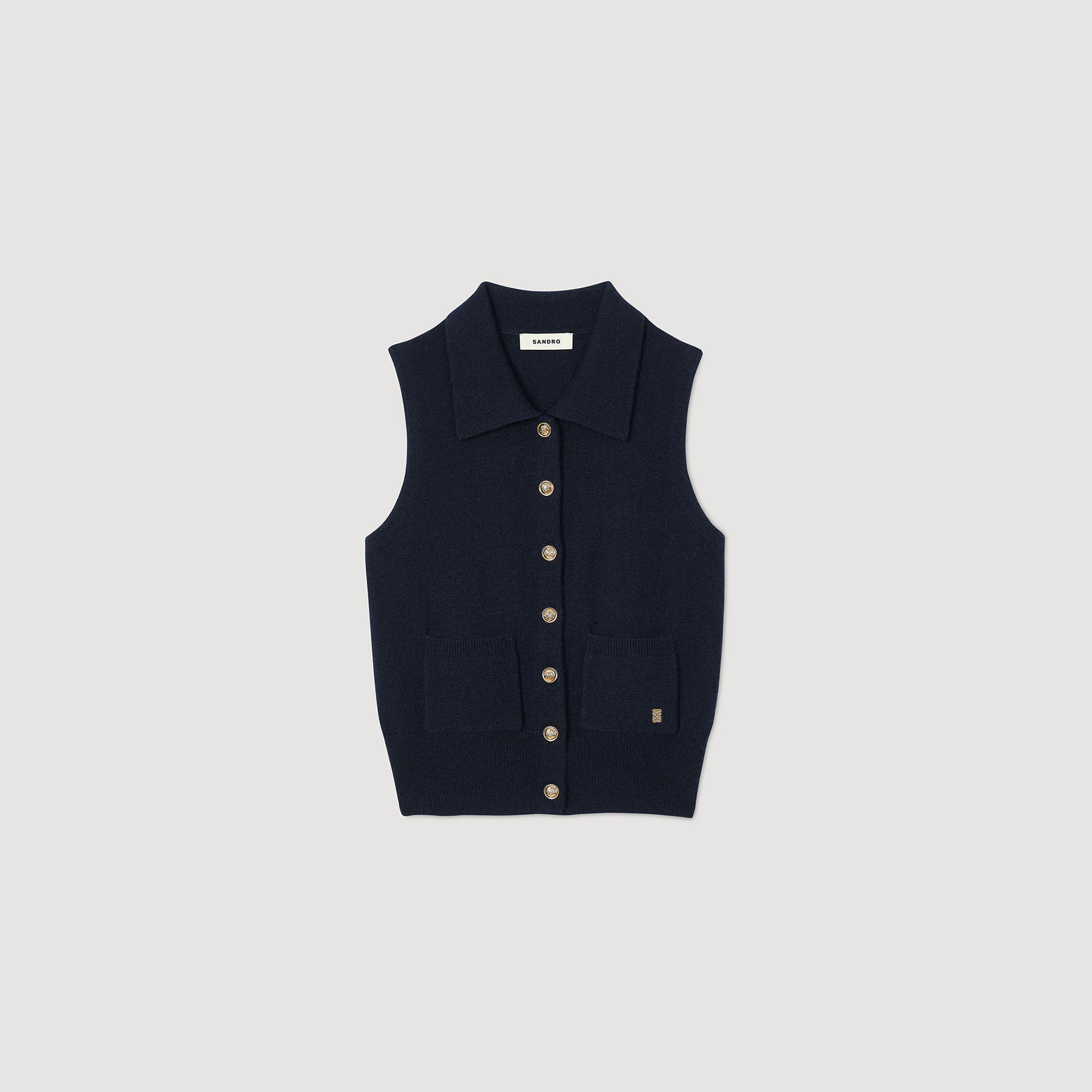Wool and cashmere cardigan