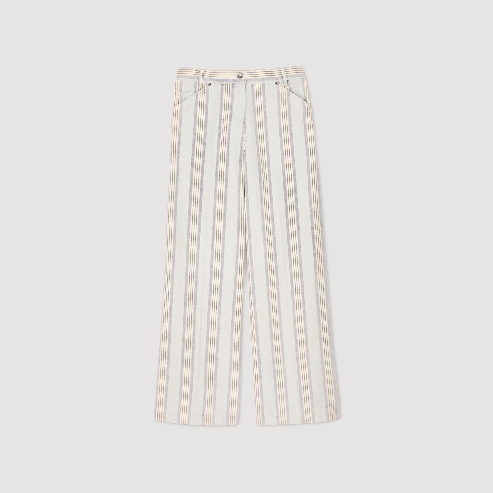 Striped jeans