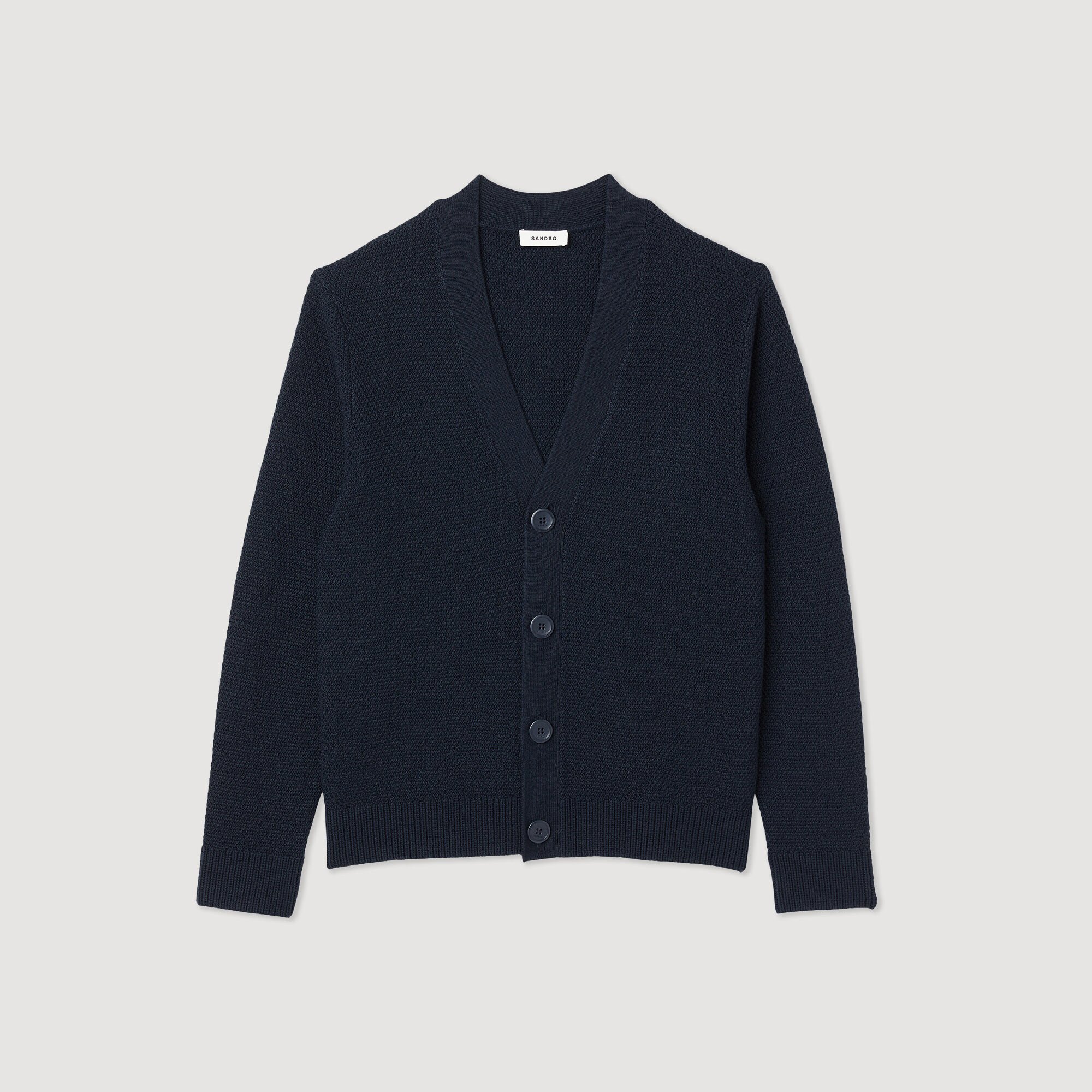 Wool cardigan