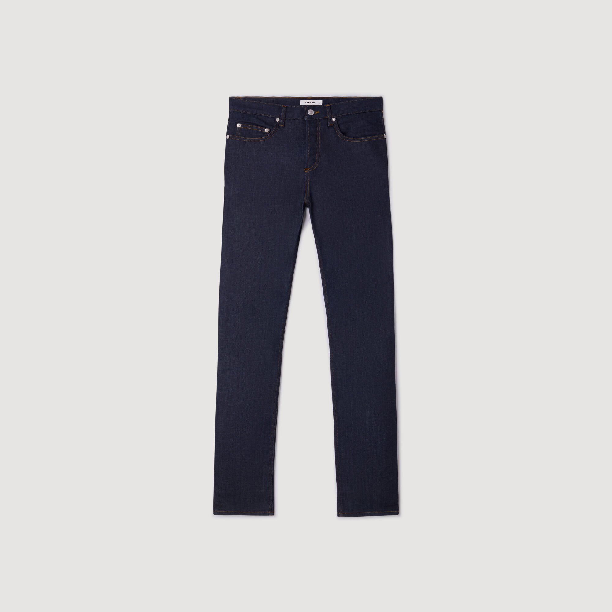 Waterless narrow cut jeans