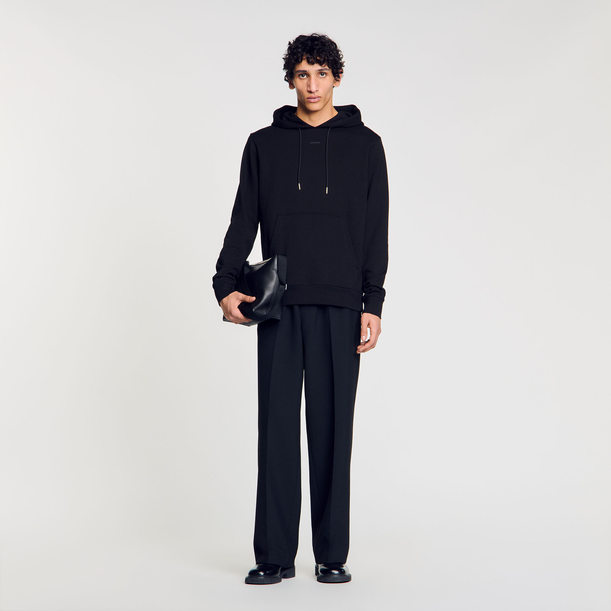 Sandro logo hoodie on sale