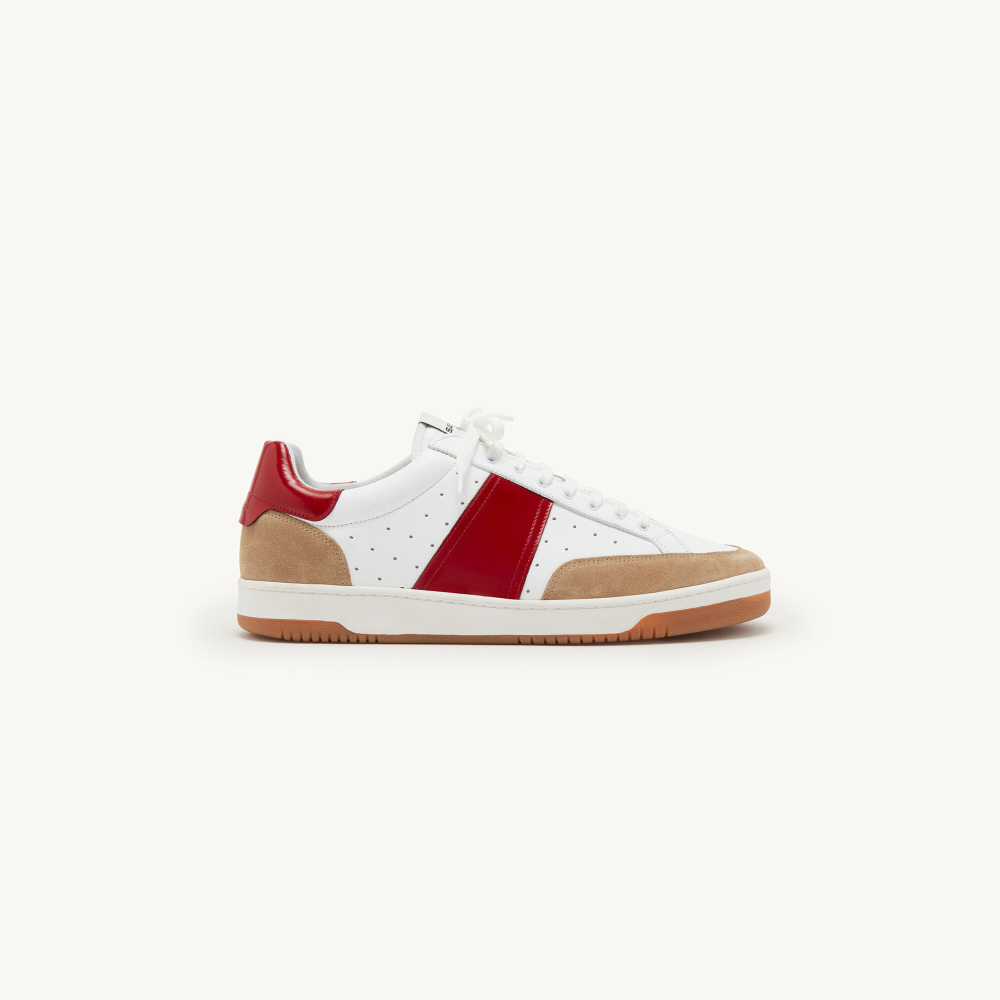 Leather trainers