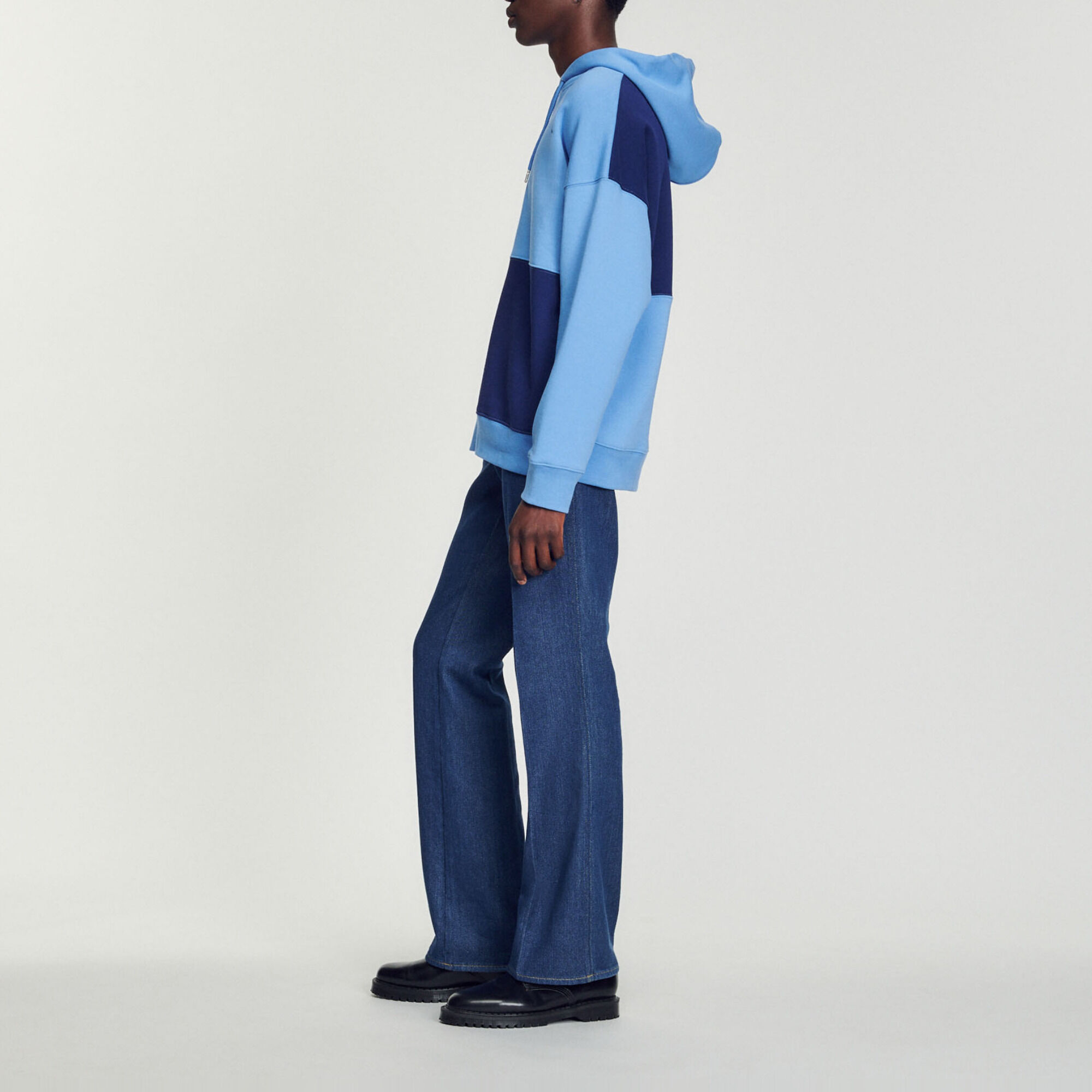 Oversized fleece hoodie