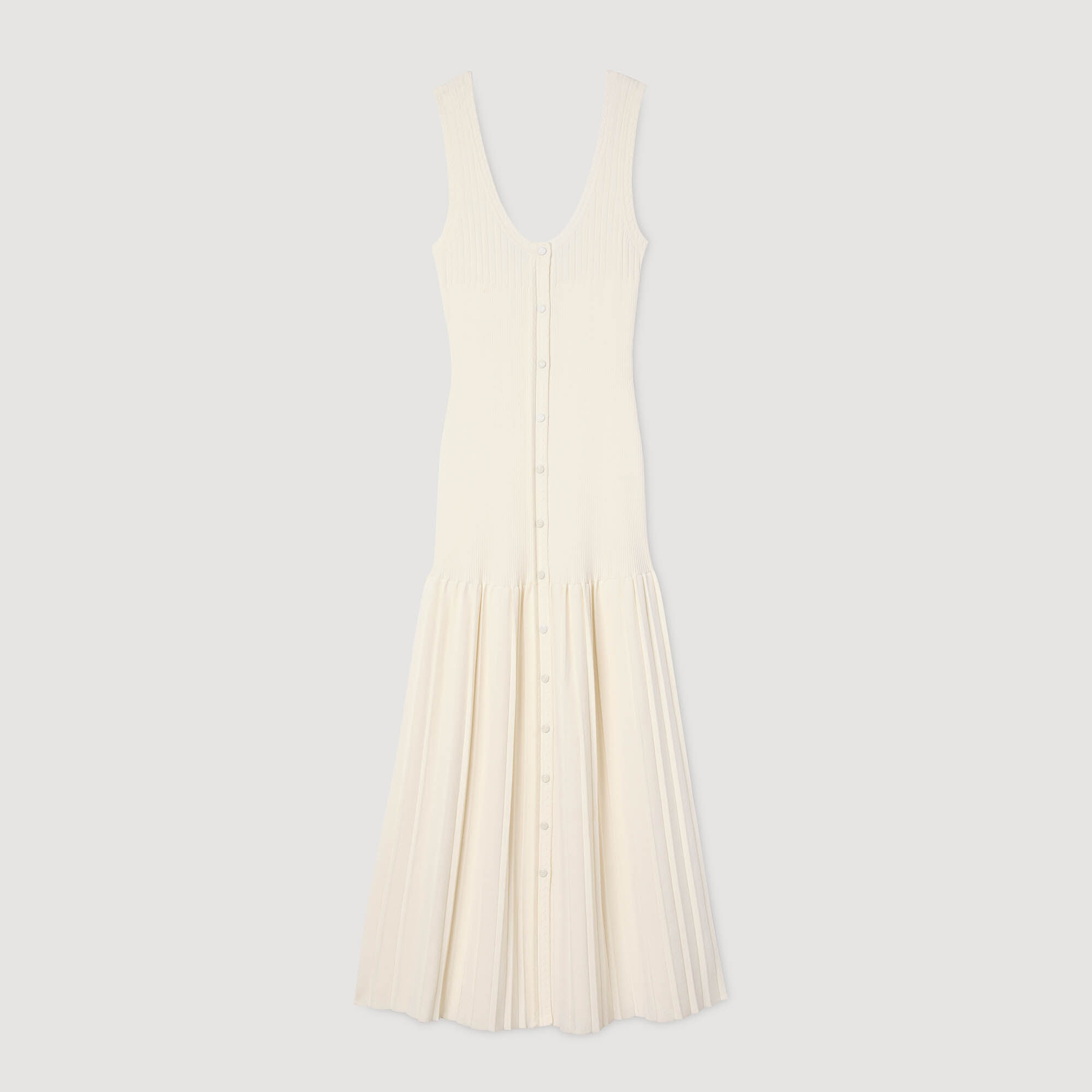 Knit maxi dress