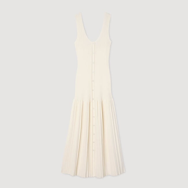 Knit maxi dress