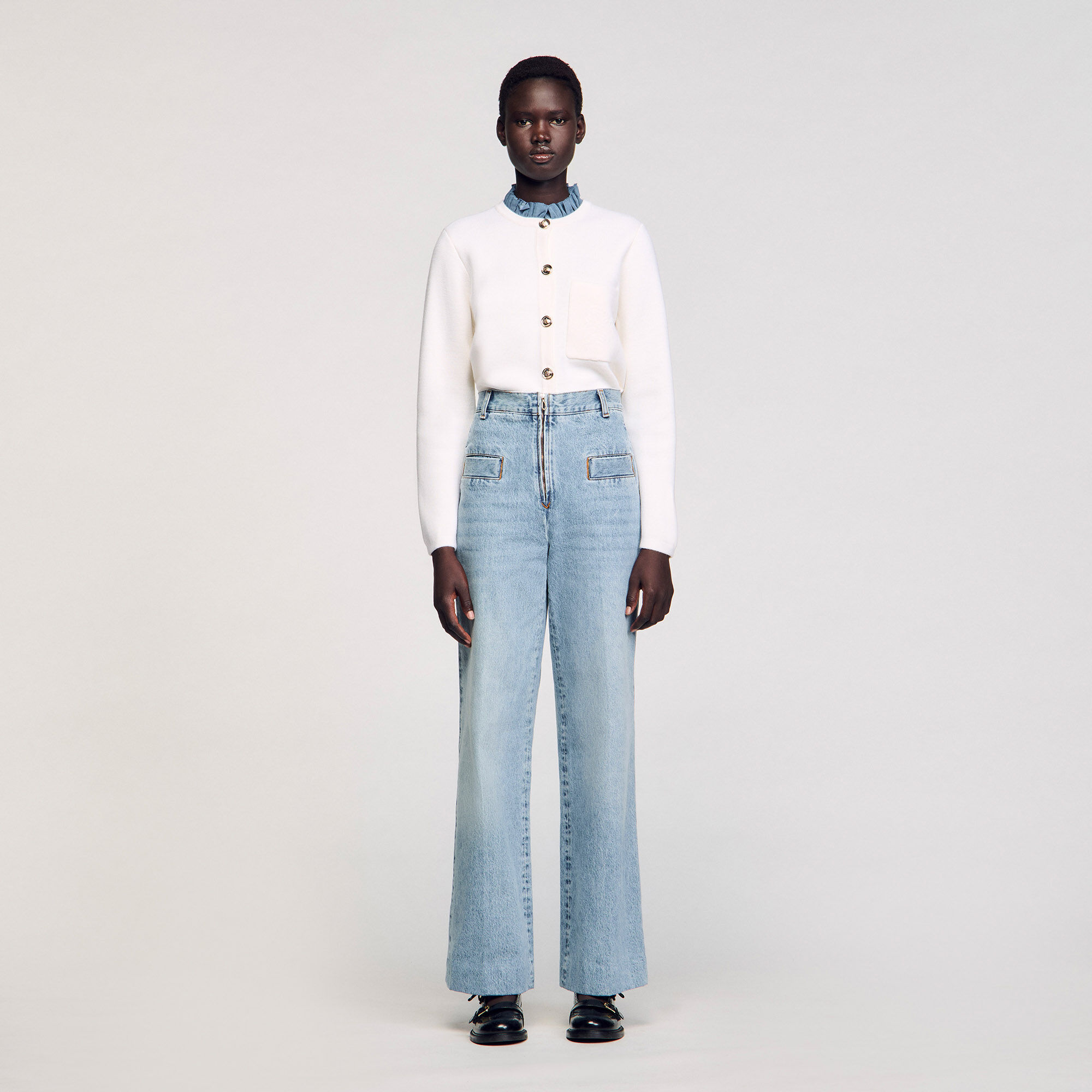 Sandro high waisted jeans new arrivals