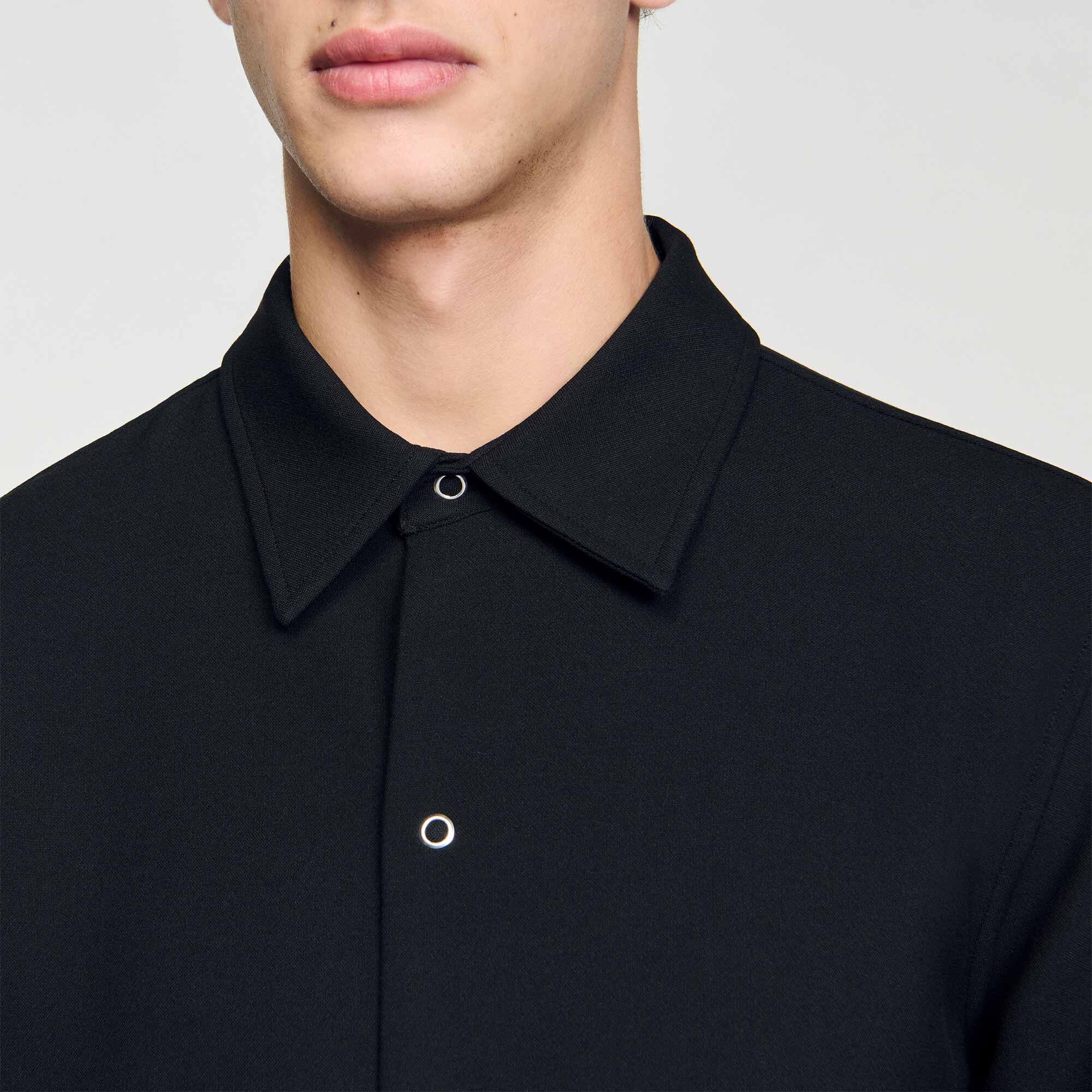 Long-sleeved jersey shirt