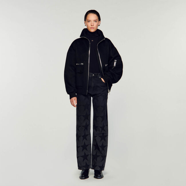 Wool coats for women | Sandro Paris