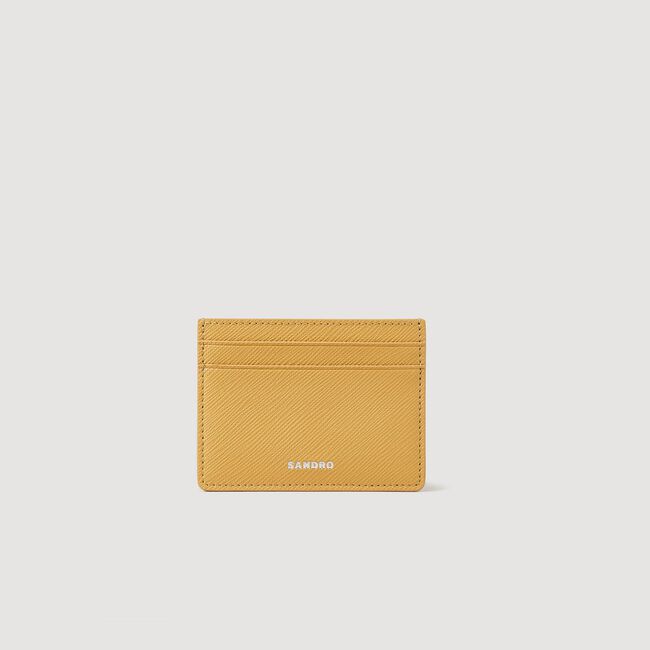 Synthetic leather cardholder