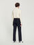 Wide-leg suit trousers